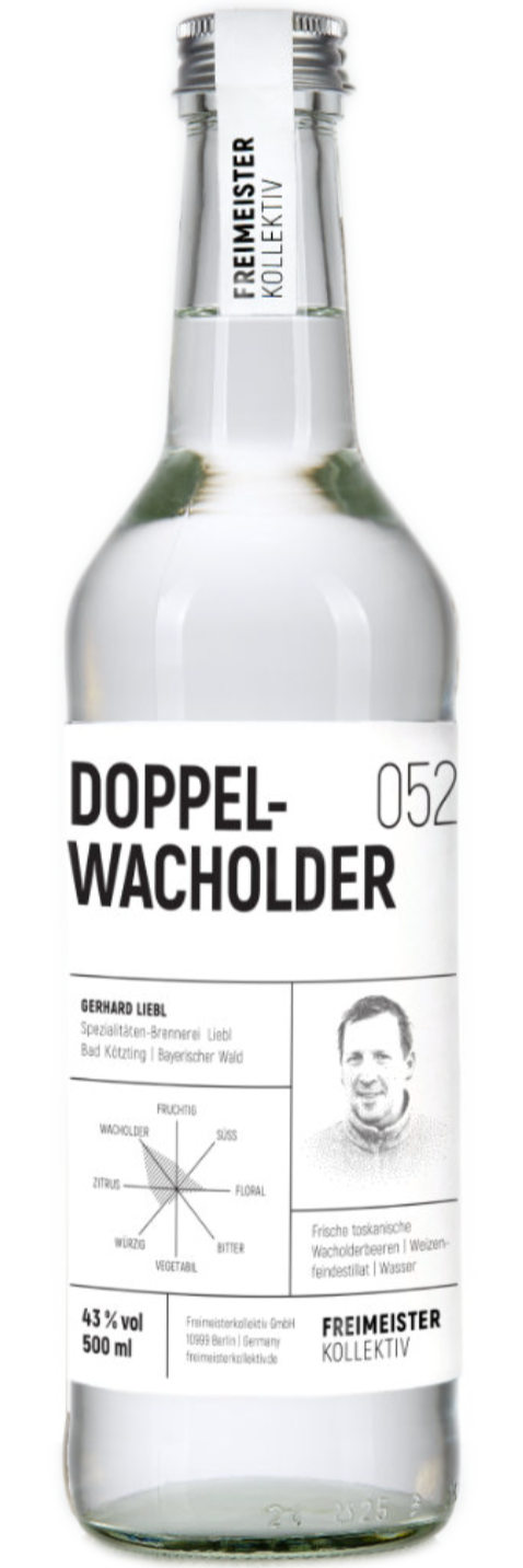 Freimeister Kollektiv Doppel-Wacholder 052 Dry Gin