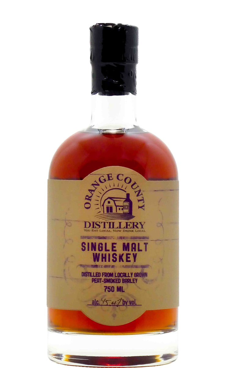 Orange Co. Distillery Peated Single Malt – Woodstock Wine & Liquor