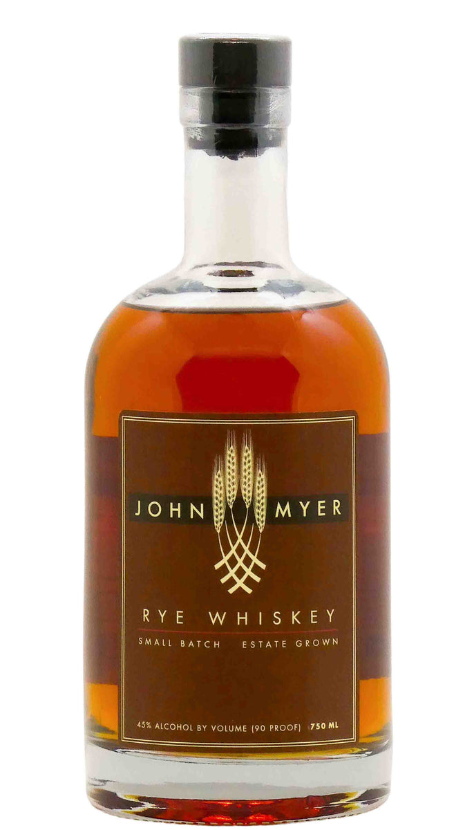 Myer Farm John Myer Rye Whiskey Woodstock Wine & Liquor