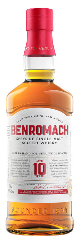 Benromach Single Malt Whisky 10 Yr.