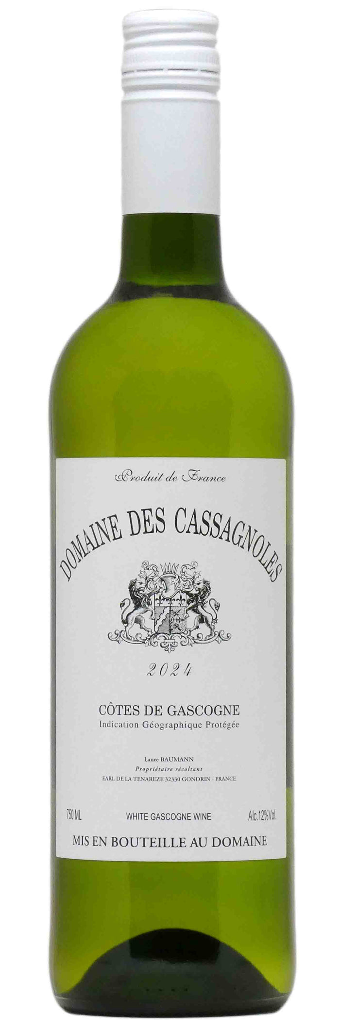 Dom. des Cassagnoles Côtes de Gascogne Blanc