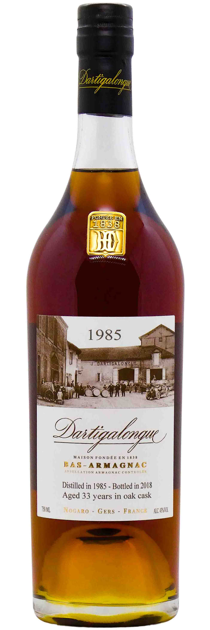 Dartigalongue Bas-Armagnac 1985