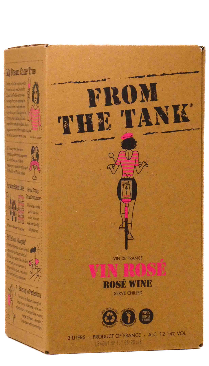 From the Tank Vin Rosé 3L Bag in Box