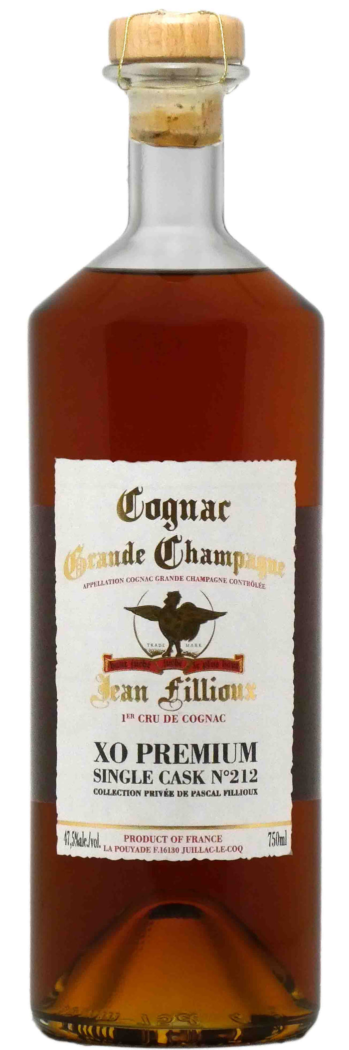 Fillioux Cognac XO Premium Single Cask #212