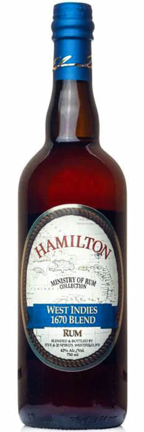 Hamilton Rum West Indies 1670 Blend