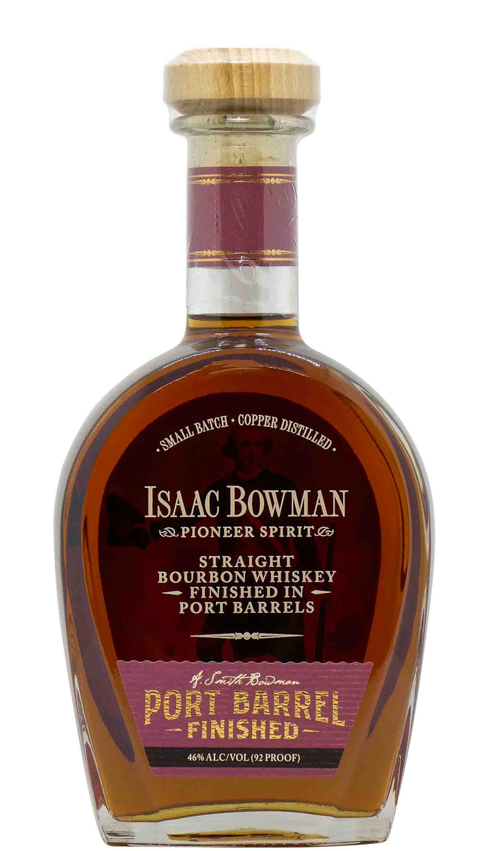 Isaac Bowman Port Finished Straight Bourbon