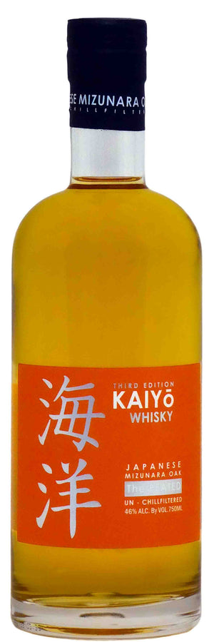 Kaiyo Mizunara Oak Peated Whisky