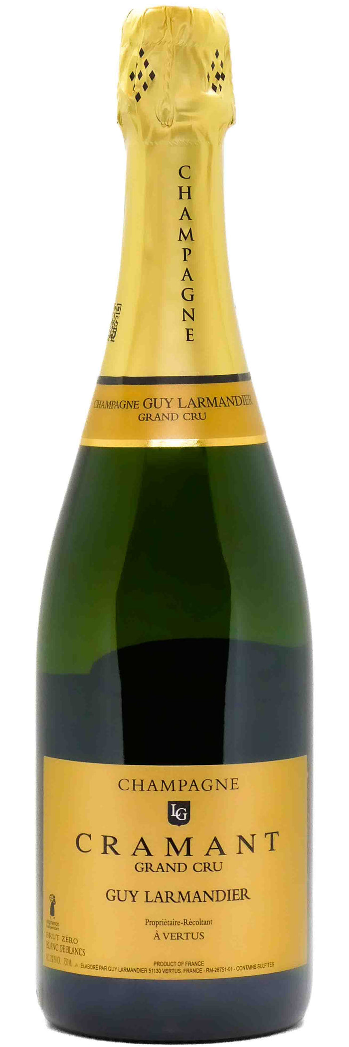 Larmandier Champagne Cramant Grand Cru Brut Zéro