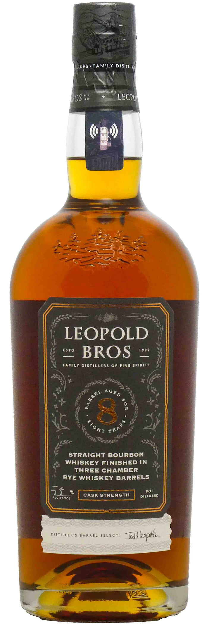 Leopold Bros. Straight Bourbon 8 Yr.