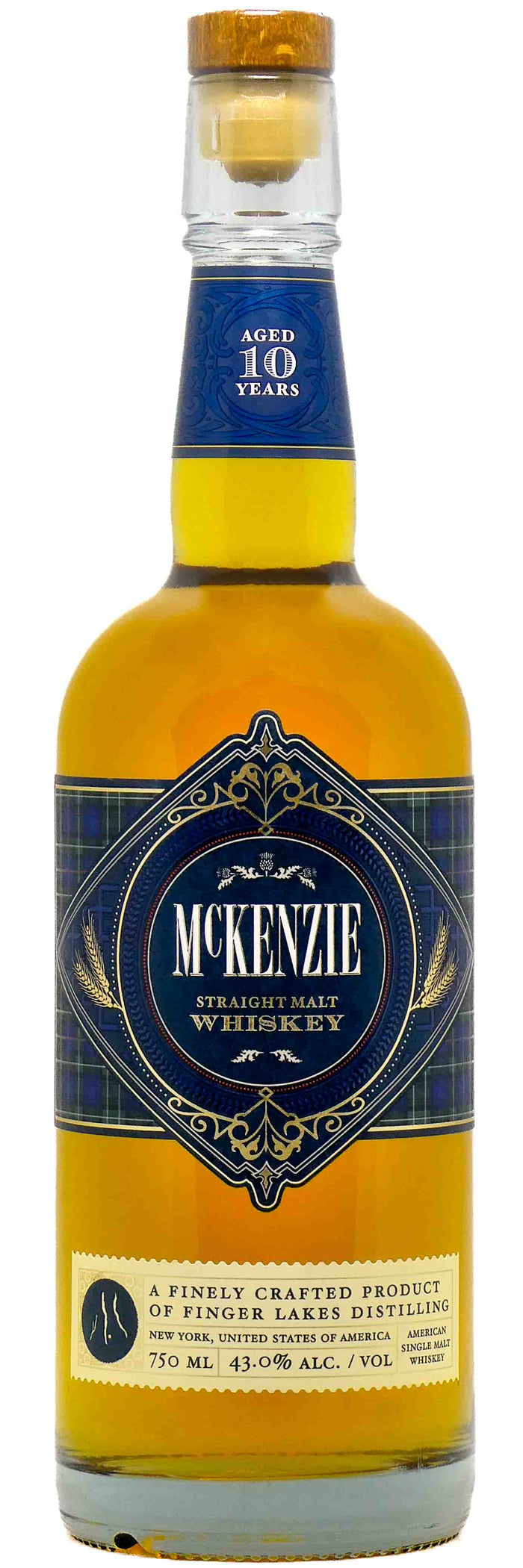 Finger Lakes Distilling McKenzie Straight Malt Whiskey