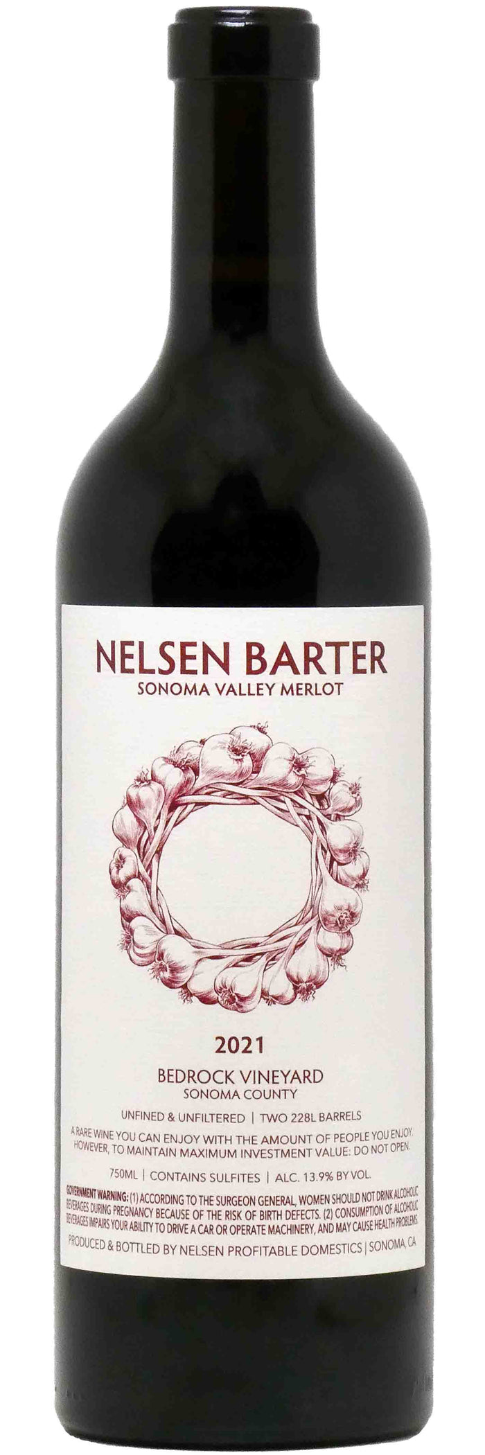Nelsen Barter Merlot Bedrock Vineyard 2021