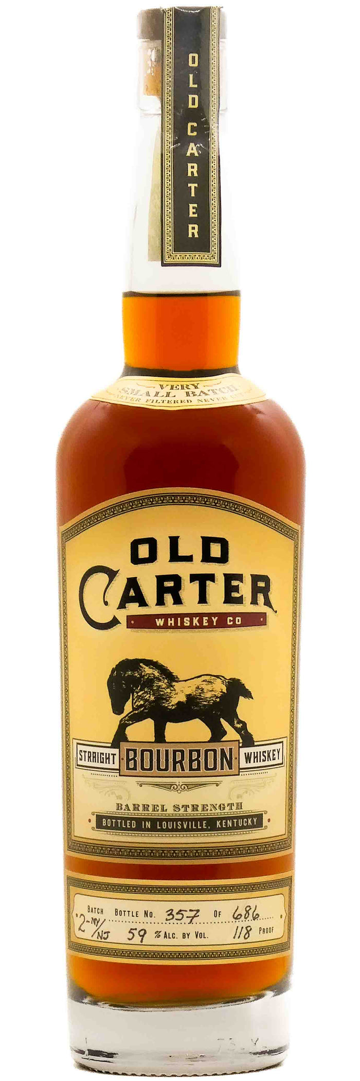 Old Carter Straight Bourbon Batch #3