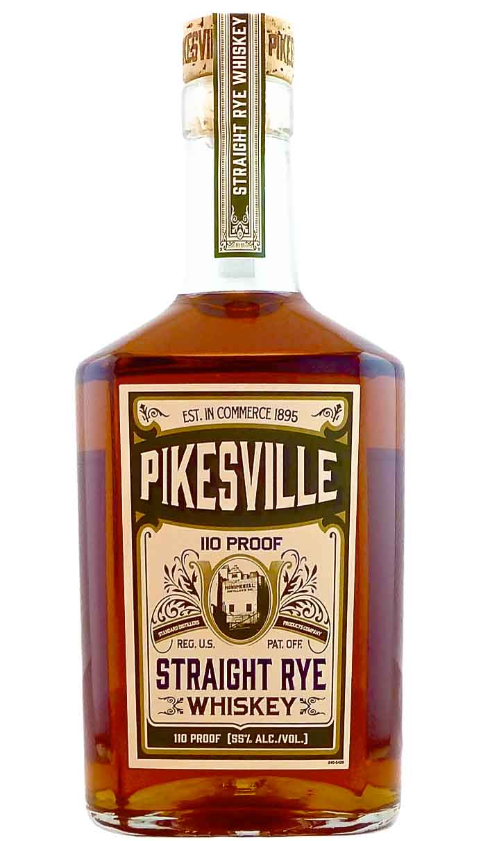 PIkesville Straight Rye Whiskey 110 pf