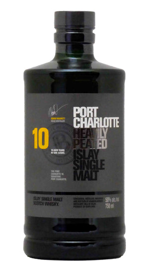 Port Charlotte Heavily Peated Islay Single Malt 10 Yr.