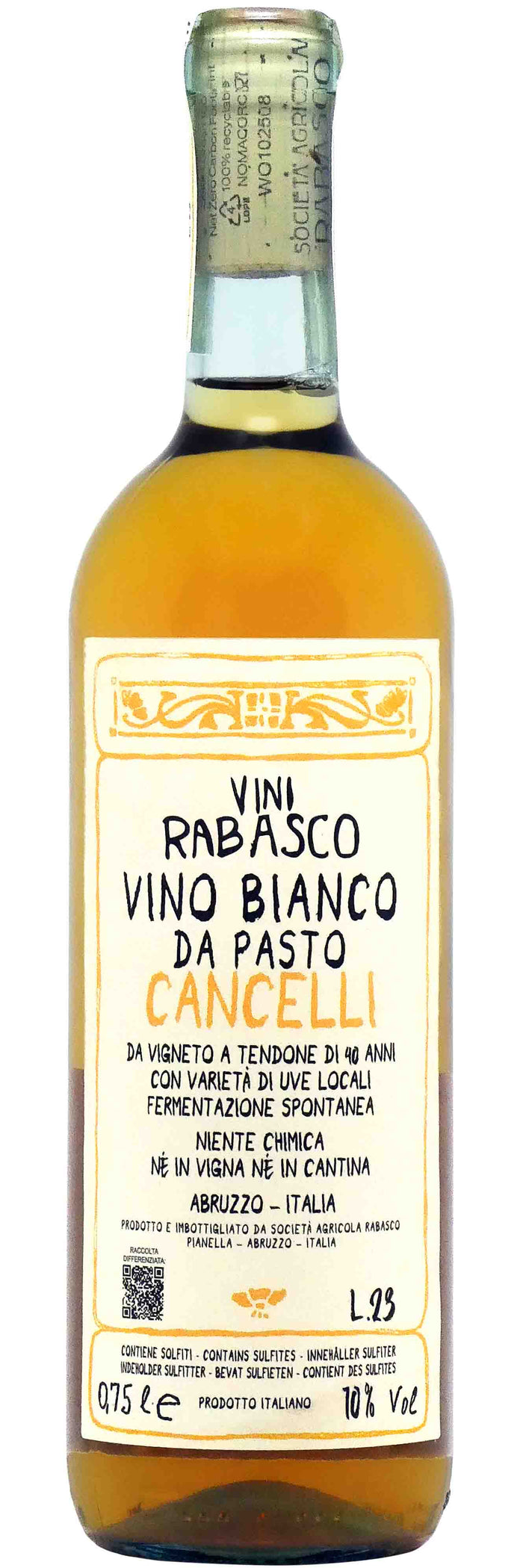 Vini Rabasco Cancelli Bianco