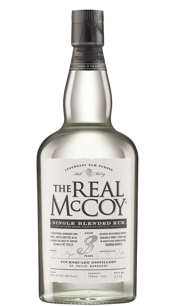 The Real McCoy 3 Yr. White Rum 80