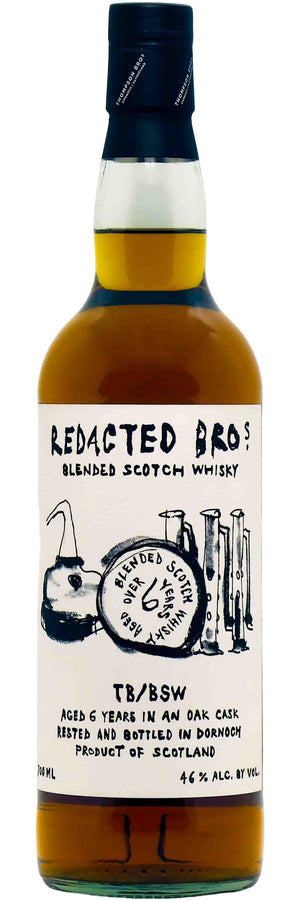 Redacted Bros. TB/BSW Blended Scotch