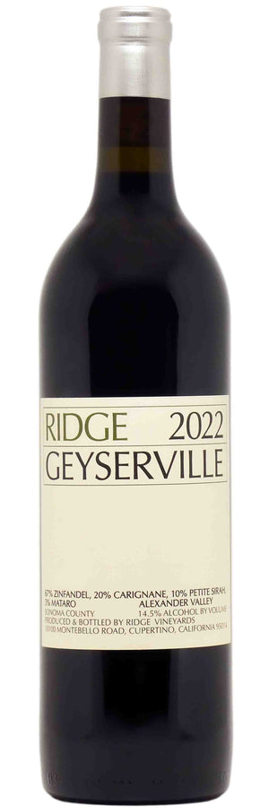 Ridge Vineyards Geyserville 2022