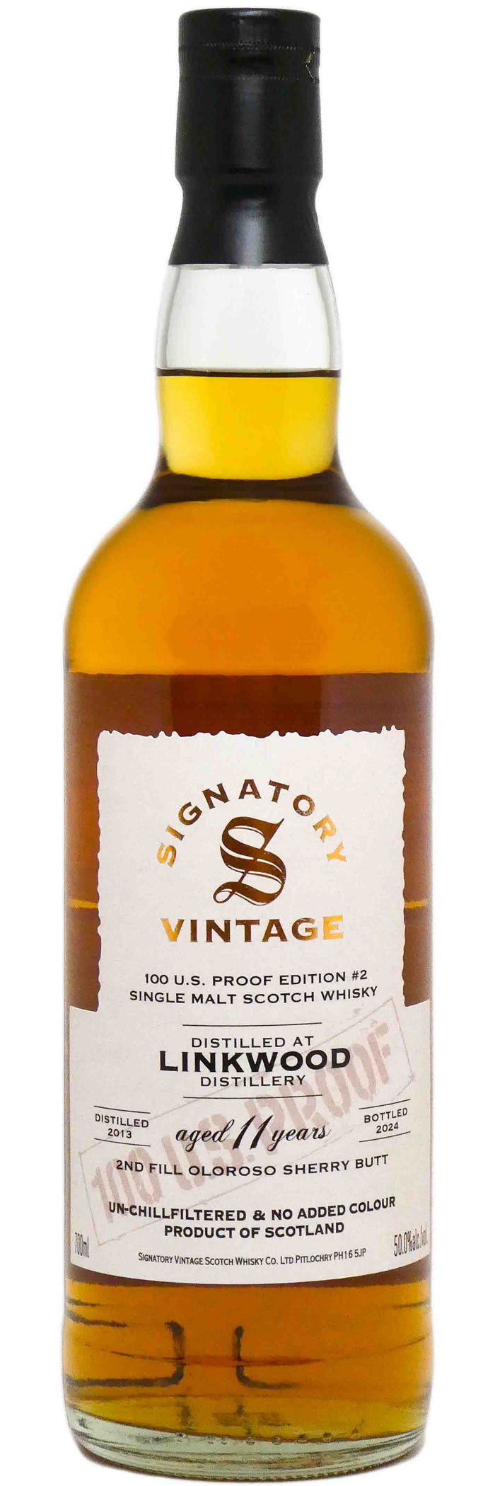 Signatory Linkwood 11 Yr. Single Malt Whisky – Woodstock Wine & Liquor