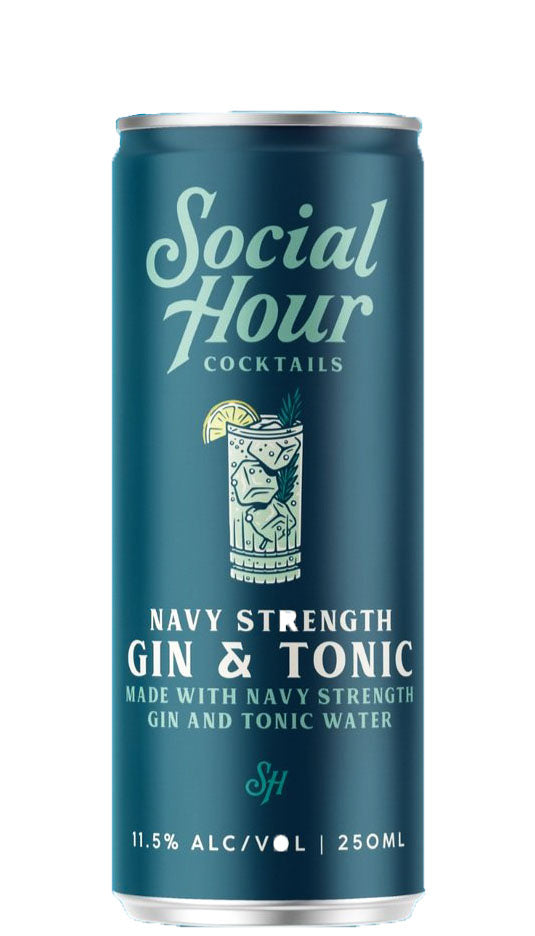 Social Hour Gin & Tonic 250ml