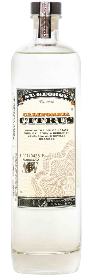 St. George Spirits California Citrus Vodka