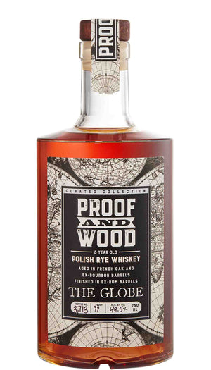 Proof and Wood Polish Rye 8 yr. "The Globe"