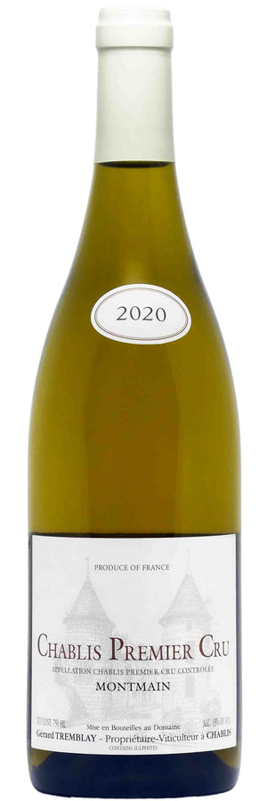 Gérard Tremblay Chablis 1er Cru Montmain 2020