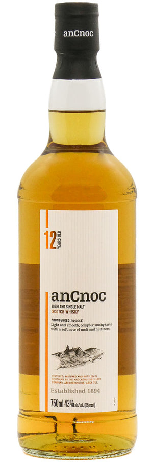 anCnoc 12 Yr. Single Malt Whisky