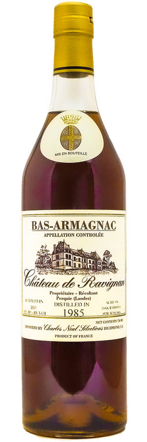 Chât. de Ravignan Bas-Armagnac 1985