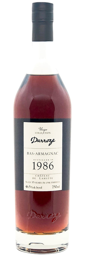 Darroze Bas-Armagnac Lahitte 1986