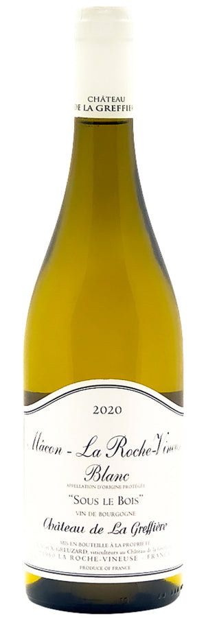 Chât. Greffiere Macon La Roche-Vineuse Blanc