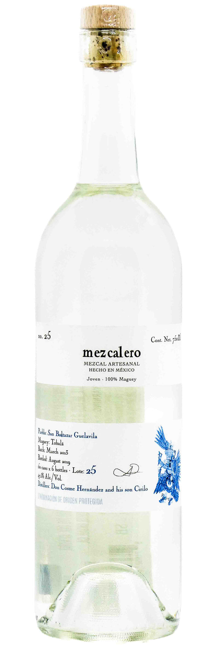 Mezcalero Mezcal Artesanal Batch #29