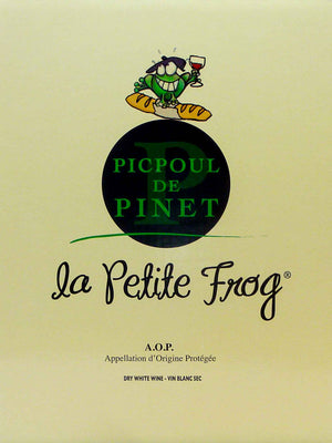 La Petite Frog Picpoul de Pinot 3L Bag in Box