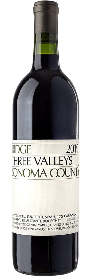 Ridge Vineyards Three Valleys Red Blend