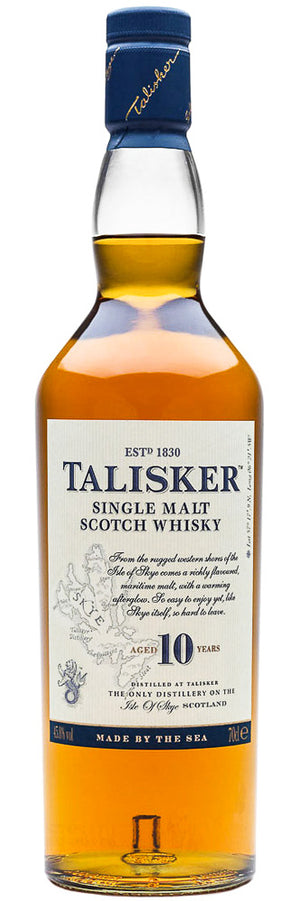 Talisker 10 Year Old Single Malt Scotch